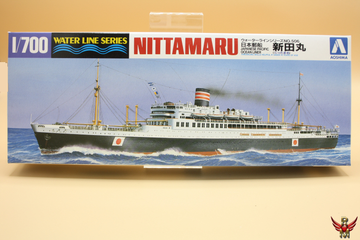 Aoshima 1/700 IJN Pacific Ocean Liner NITTAMARU water line series