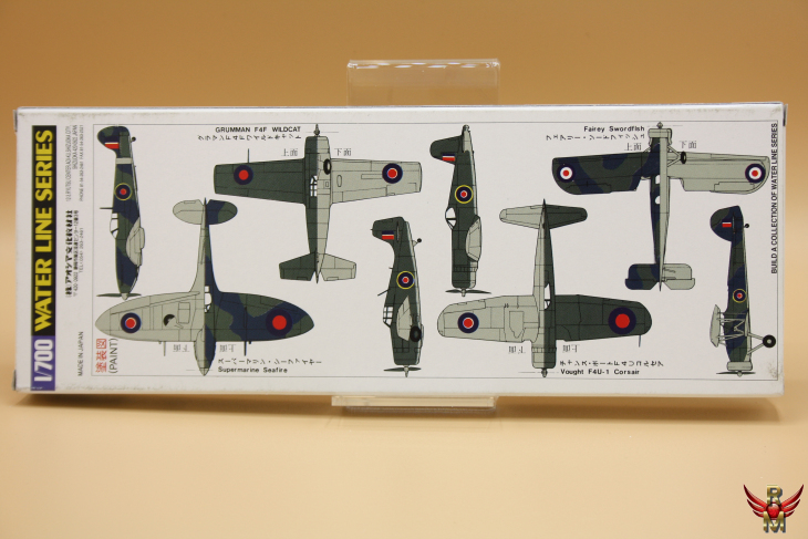 Aoshima 1/700 Royal Naval Plane Water line Series