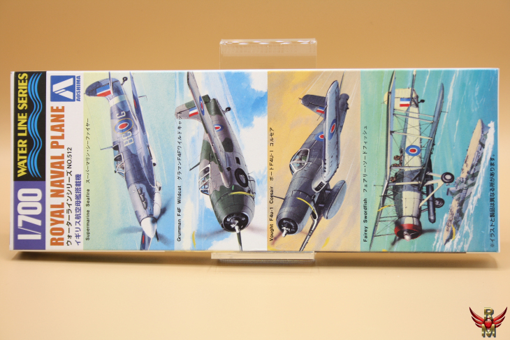 Aoshima 1/700 Royal Naval Plane Water line Series
