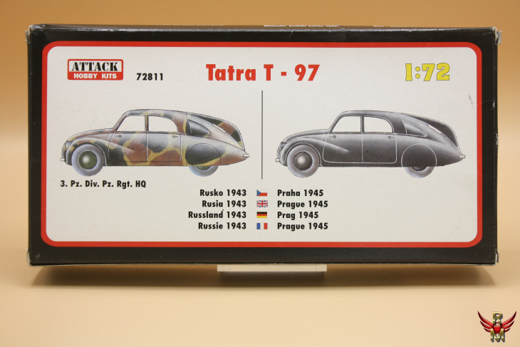 Attack Hobby Kits 1/72 Tatra T-97