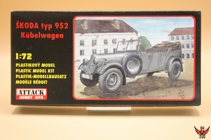 Attack Hobby Kits 1/72 Skoda typ 952 Kübelwagen
