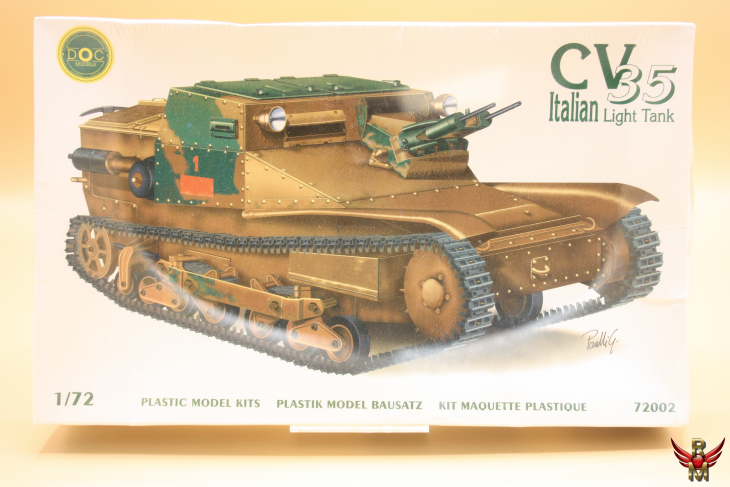 DOC Models 1/72 CV 35 Italian Light Tank