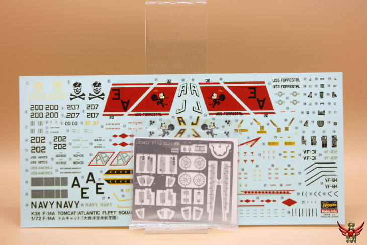 Hasegawa 1/72 F-14A Tomcat Atlantic Fleet Squadrons