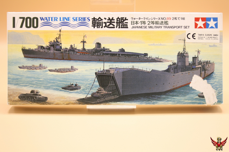Tamiya 1/700 IJN Military Transport Set water line series