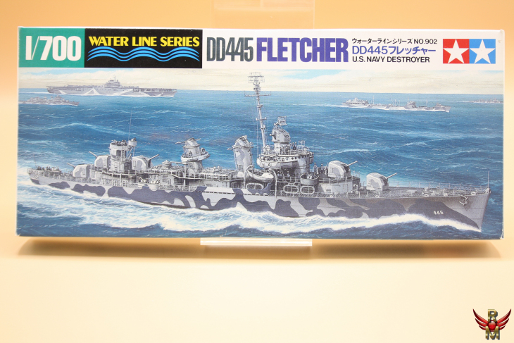Tamiya 1/700 US Navy Destroyer DD 445 FLETCHER water line series