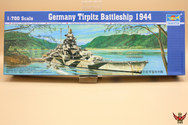 Trumpeter 1/700 Germany Tirpitz Battleship 1944