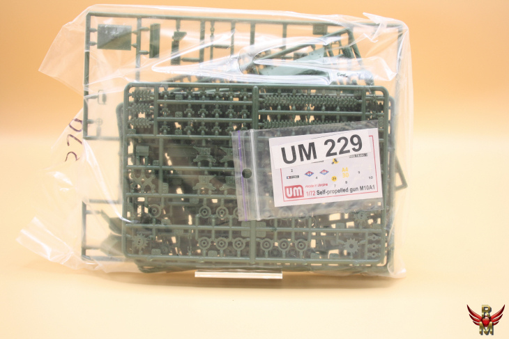 Uni Models 1/72 US M10A1 Tank Destroyer with M1 Dozer Blade