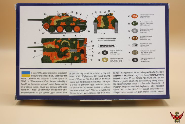Uni Models 1/72 German Tank Hunter Hetzer early version