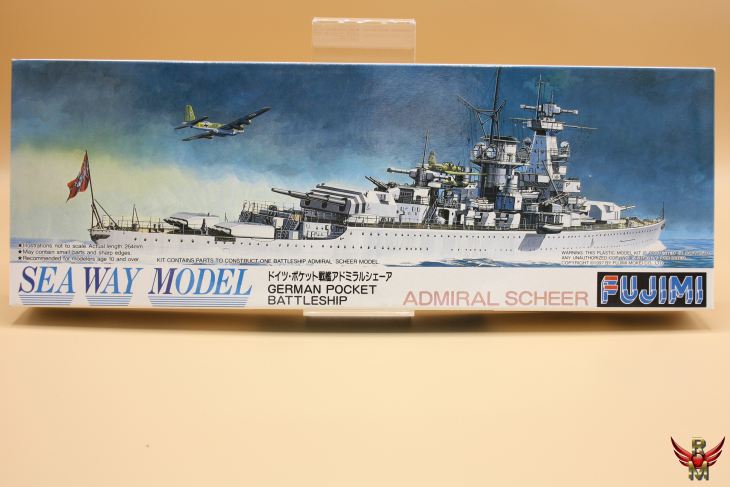 Fujimi Sea Way Model 1/700 German Pocket Battle Ship Admiral Scheer water line series