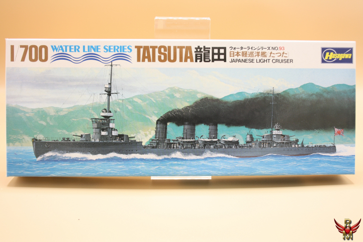 Hasegawa 1/700 IJN Light Cruiser Tatsuta water line series