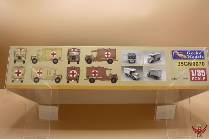 Gecko Models 1/35 Ambulance Well Known Katy Limited Edition Special Boxing