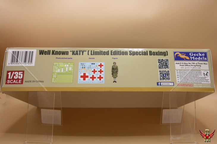 Gecko Models 1/35 Ambulance Well Known Katy Limited Edition Special Boxing