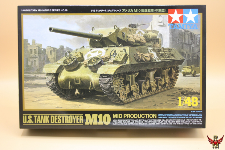 Tamiya 1/48 US Tank Destroyer M10 Mid Production