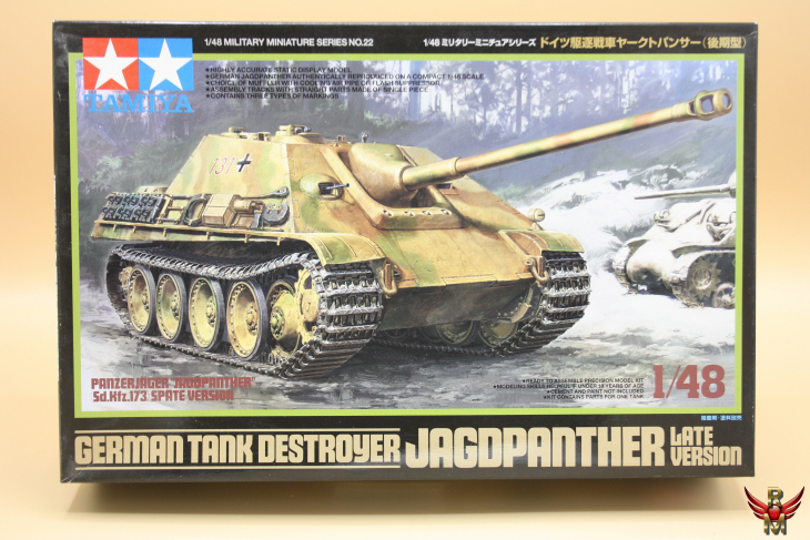 Tamiya 1/48 German Tank Destroyer Jagdpanther Late Version