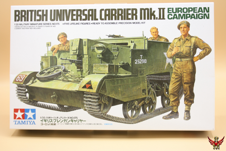 Tamiya 1/35 British Universal Carrier Mk II European Campaign