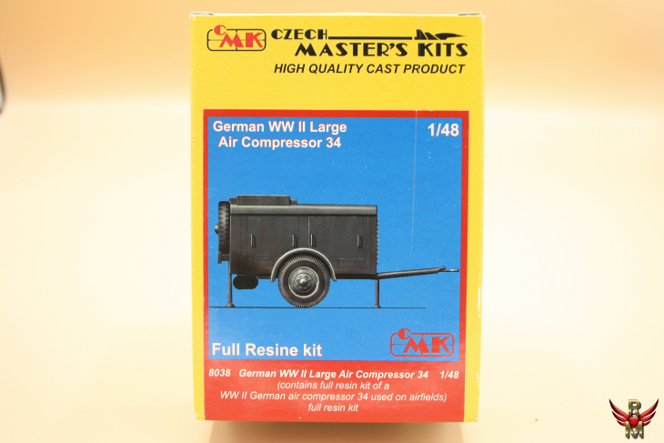 CMK 1/48 German WWII Large Air Compressor 34