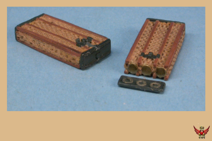 GASOLINE 1/48 German Rattan Ammo Container 88mm Flak18/36/37