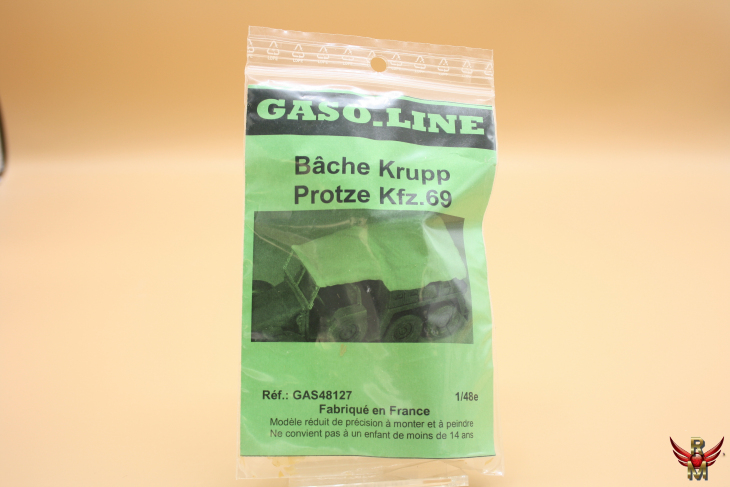 GASOLINE 1/48 German Krupp Protze L2H143 Kfz 69 Canvas Cover
