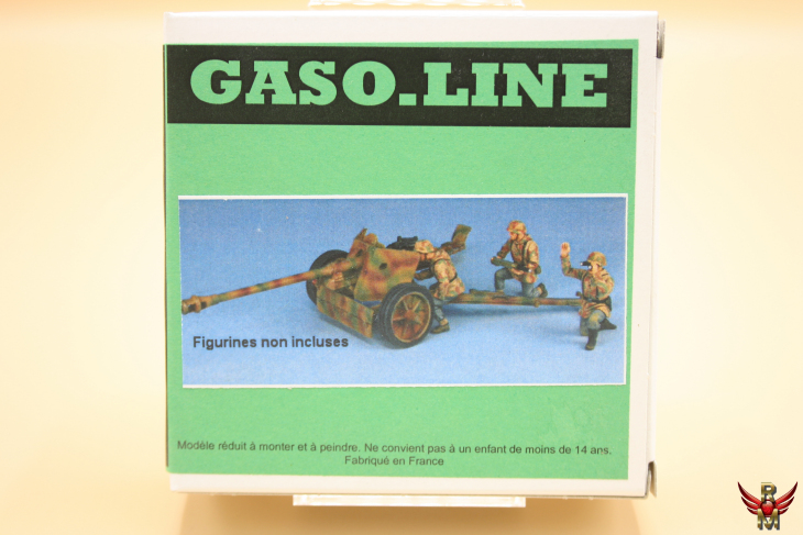 GASOLINE 1/48 German 75mm Pak 40 Anti Tank Gun