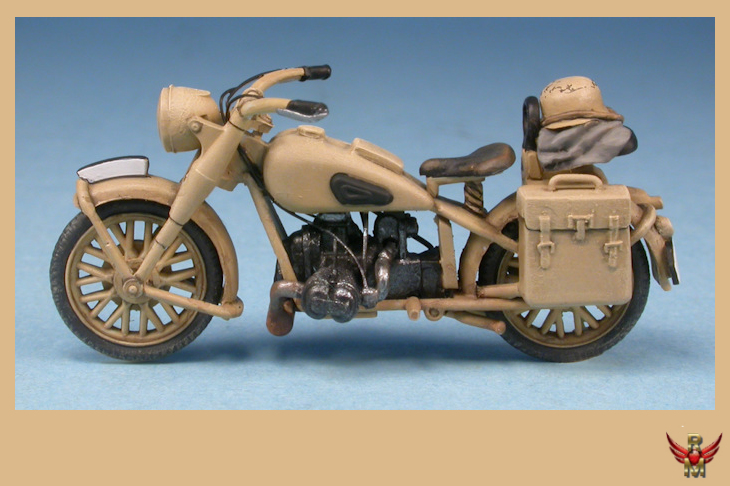 GASOLINE 1/48 German Motorcycle BMW R75