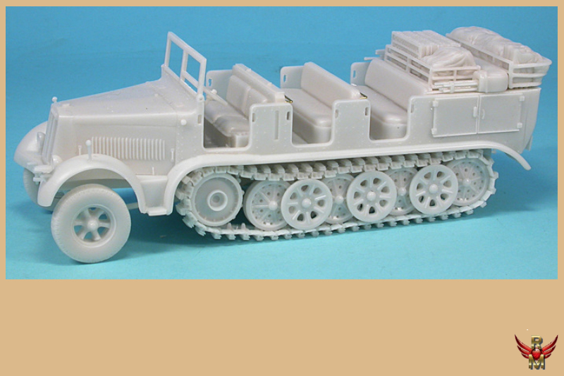 GASOLINE 1/48 German Halftrack Sd Kfz 7