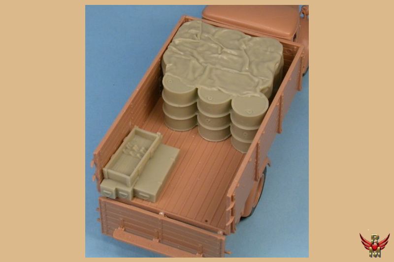 GASOLINE 1/48 German Load for Opel Blitz