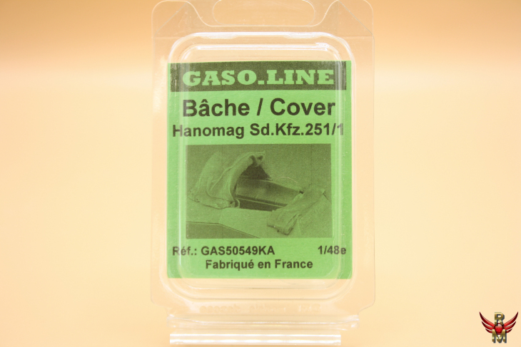 GASOLINE 1/48 Hanomag Sd Kfz 251/1 Cover (for Tamiya)
