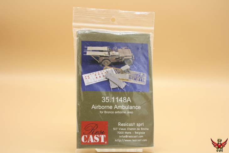 Resicast 1/35 Airborne Ambulance (for Bronco Airborne Jeep)