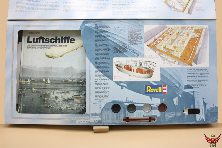 Revell 1/720 LZ 129 Hindenburg Set Limited Edition