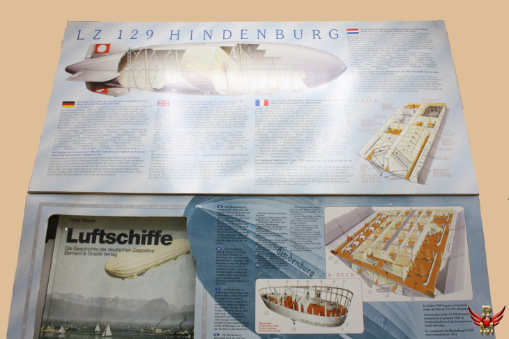 Revell 1/720 LZ 129 Hindenburg Set Limited Edition