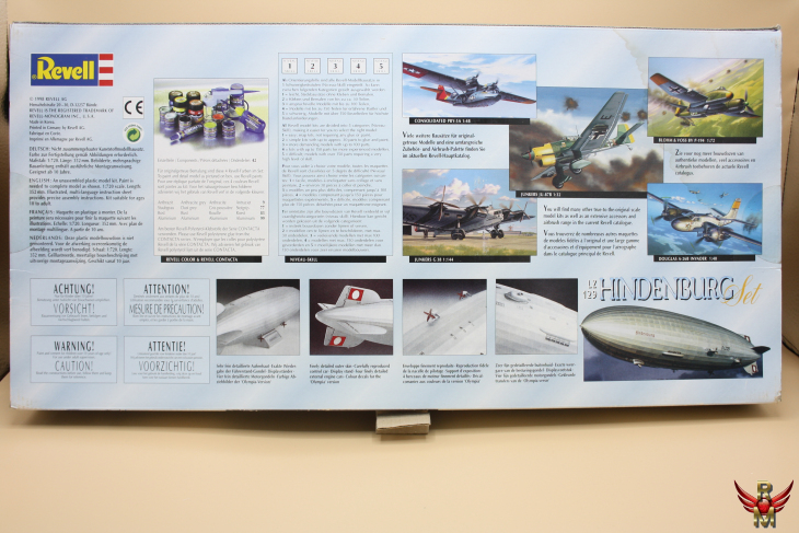 Revell 1/720 LZ 129 Hindenburg Set Limited Edition