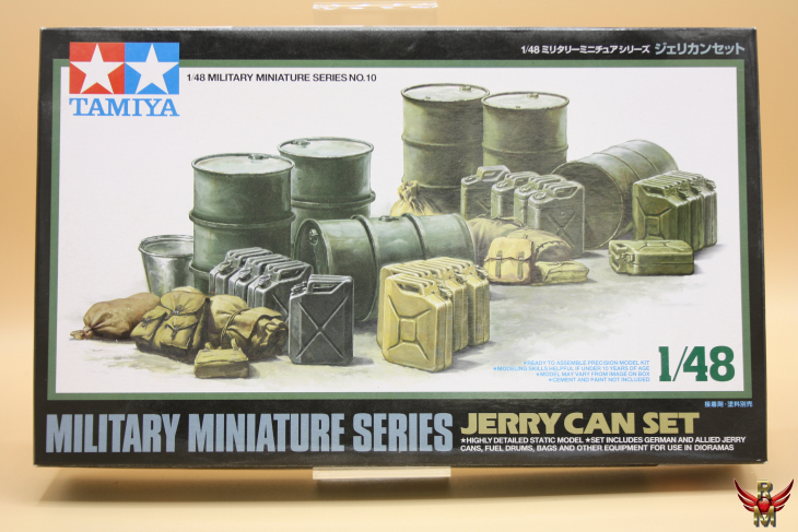 Tamiya 1/48 Jerry Can Set (German & Allied)