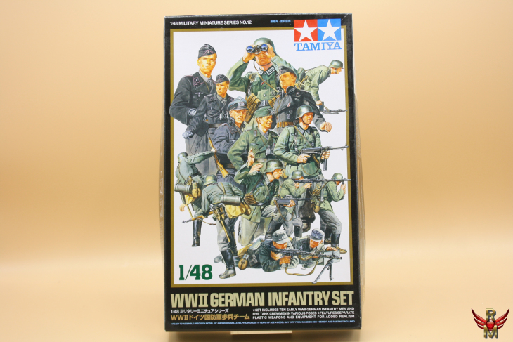 Tamiya 1/48 WWII German Infantry Set