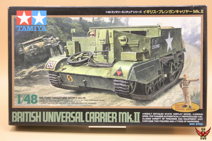 Tamiya 1/48 British Universal Carrier Mk II