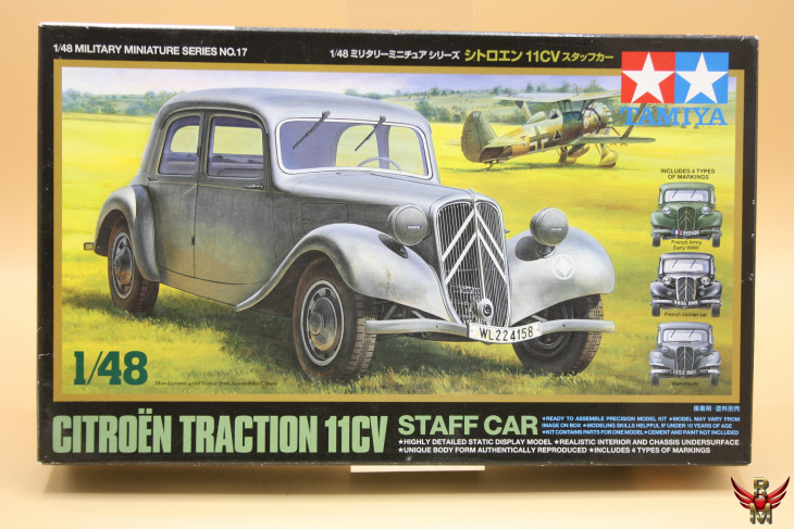 Tamiya 1/48 Citroën Traction 11CV Staff Car