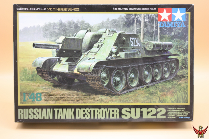 Tamiya 1/48 Russian Tank Destroyer SU 122