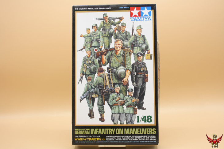Tamiya 1/48 WWII German Infantry on Maneuvres