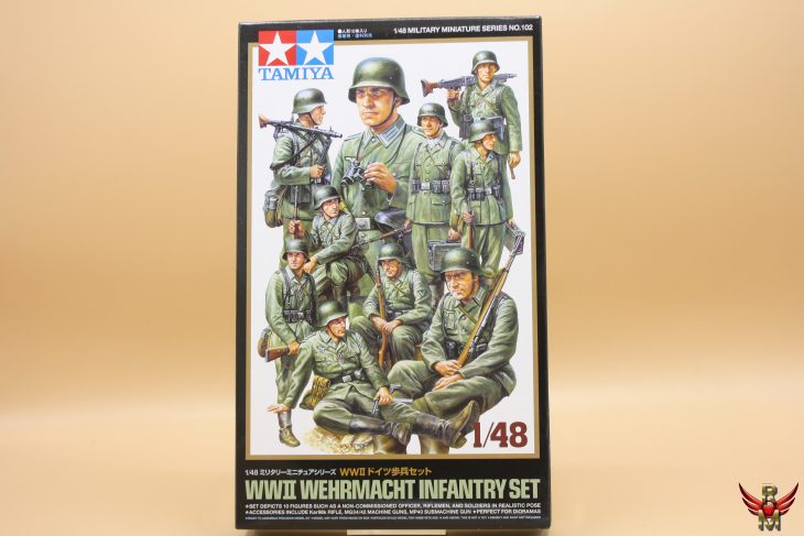 Tamiya 1/48 WWII Wehrmacht Infantry Set