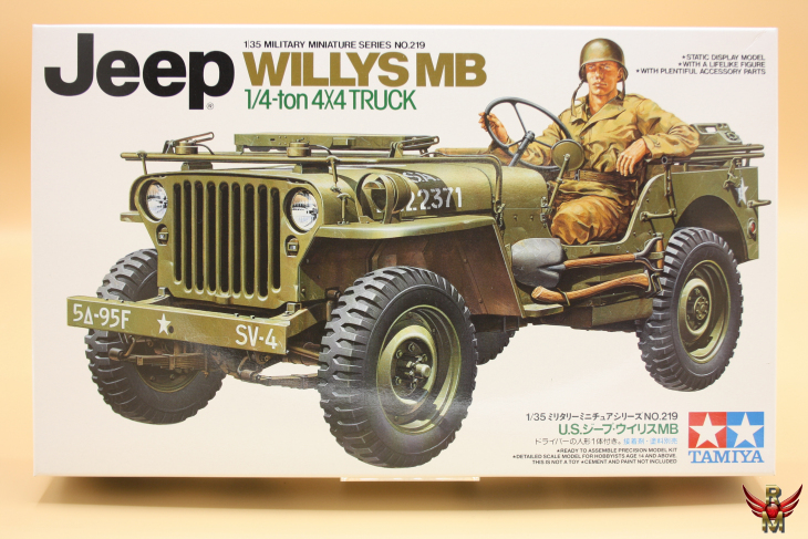Tamiya 1/35 Willys MB 1/4 ton 4x4 Truck