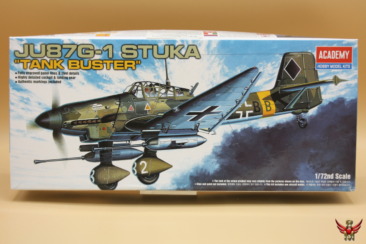 Academy 1/72 German Ju 87G-1 Stuka Tank Buster