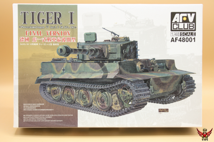 AFV Club 1/48 Panzerkampfwagen VI Ausf E Sd Kfz 181 TIGER I