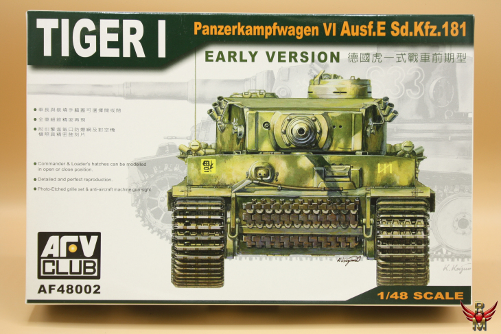 AFV Club 1/48 Panzerkampfwagen VI Ausf E Sd Kfz 181 TIGER I