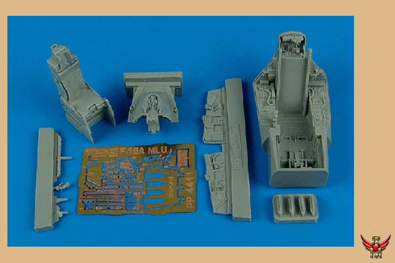 Aires 1/48 F-16A MLU Falcon Cockpit Set