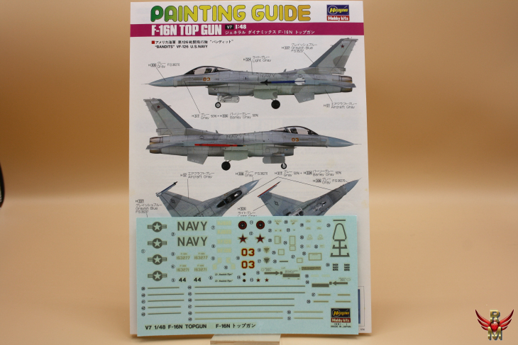 Hasegawa 1/48 F-16N TOP GUN