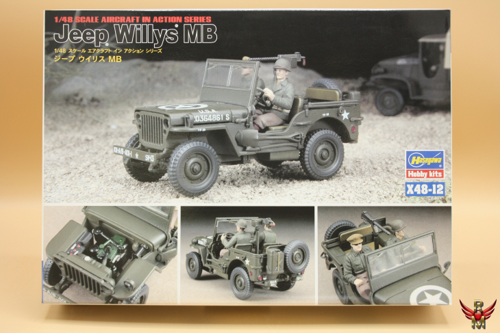 Hasegawa 1/48 US Jeep Willys MB