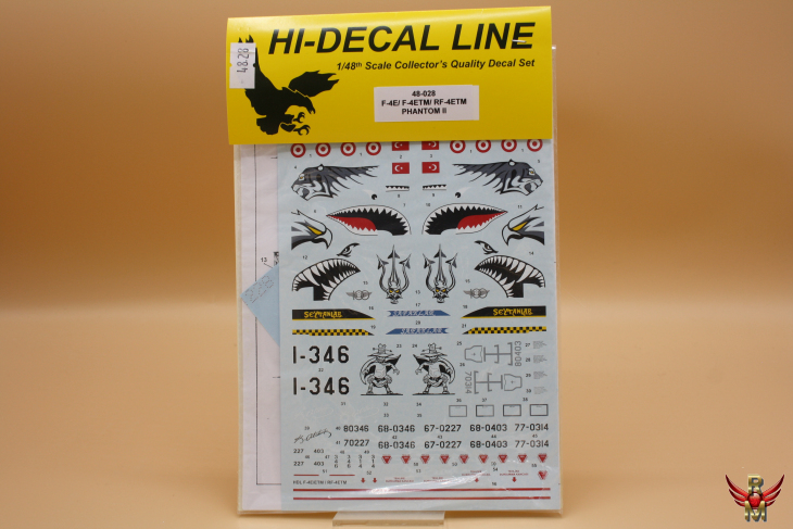 Hi-Decal Line 1/48 F 4E/ F 4ETM/ RF 4ETM Pantom II