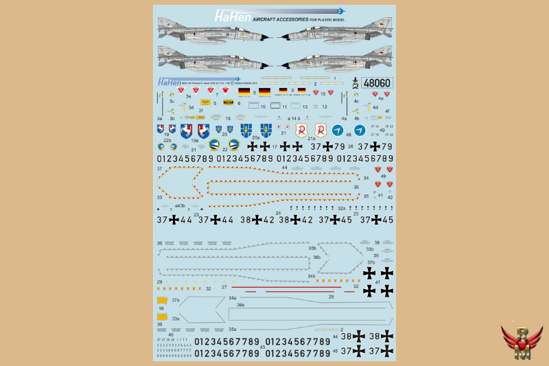 HaHen 1/48 German Phantom II F 4F Norm 81B