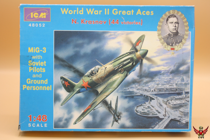 ICM 1/48 Mig 3 World War II Great Aces N. Kranov
