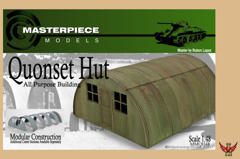 Masterpiece 1/48 Quonset Hut Modulair Construction