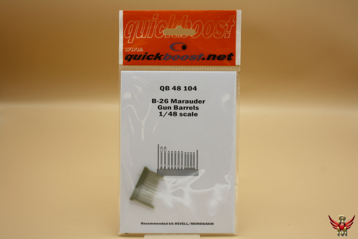 Quickboost 1/48 B 26 Marauder Gun Barrels